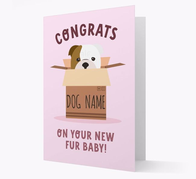 Congrats On Your New Fur Baby: Personalized {breedFullName} Card